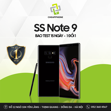 SAMSUNG GALAXY NOTE 9 