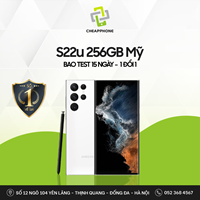 SAMSUNG GALAXY S22 ULTRA 5G XÁCH TAY MỸ 2 SIM 256GB